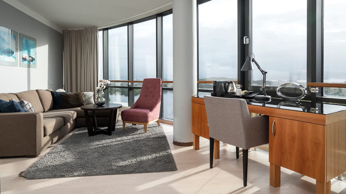 Suite med utsikt på Stavanger Forum Hotel
