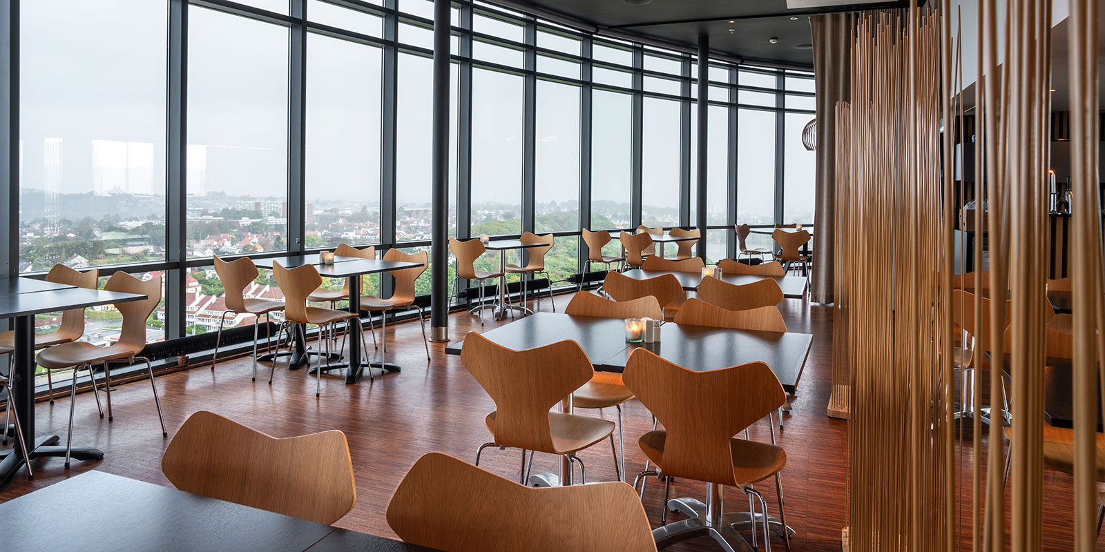 Restaurant i øverste etasje på Stavanger Forum Hotel