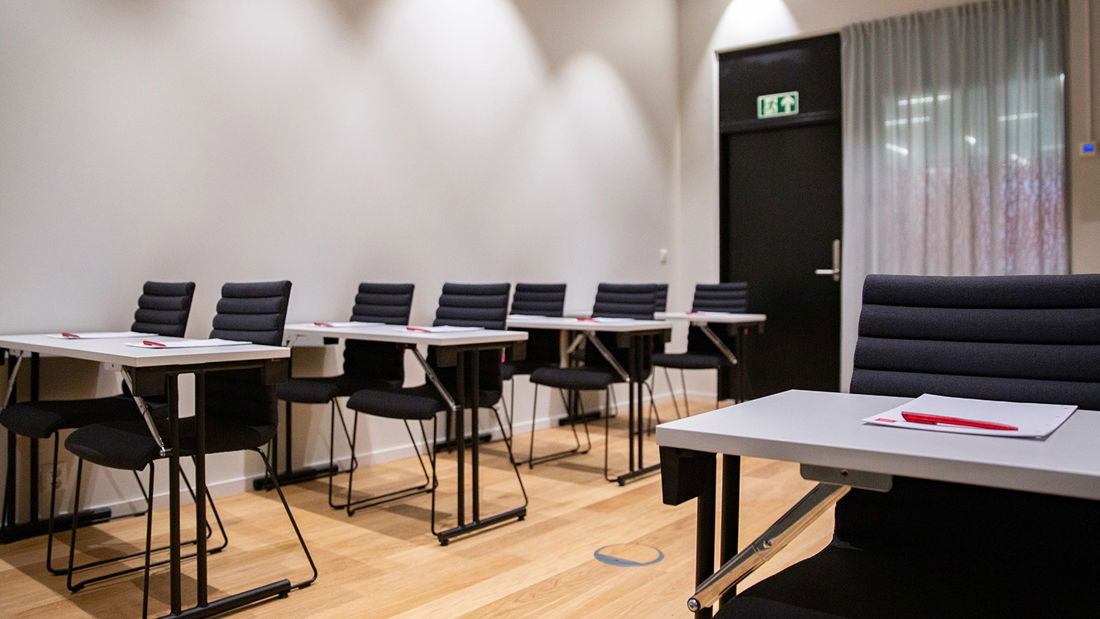 Konferanselokale med plass til 60 personer