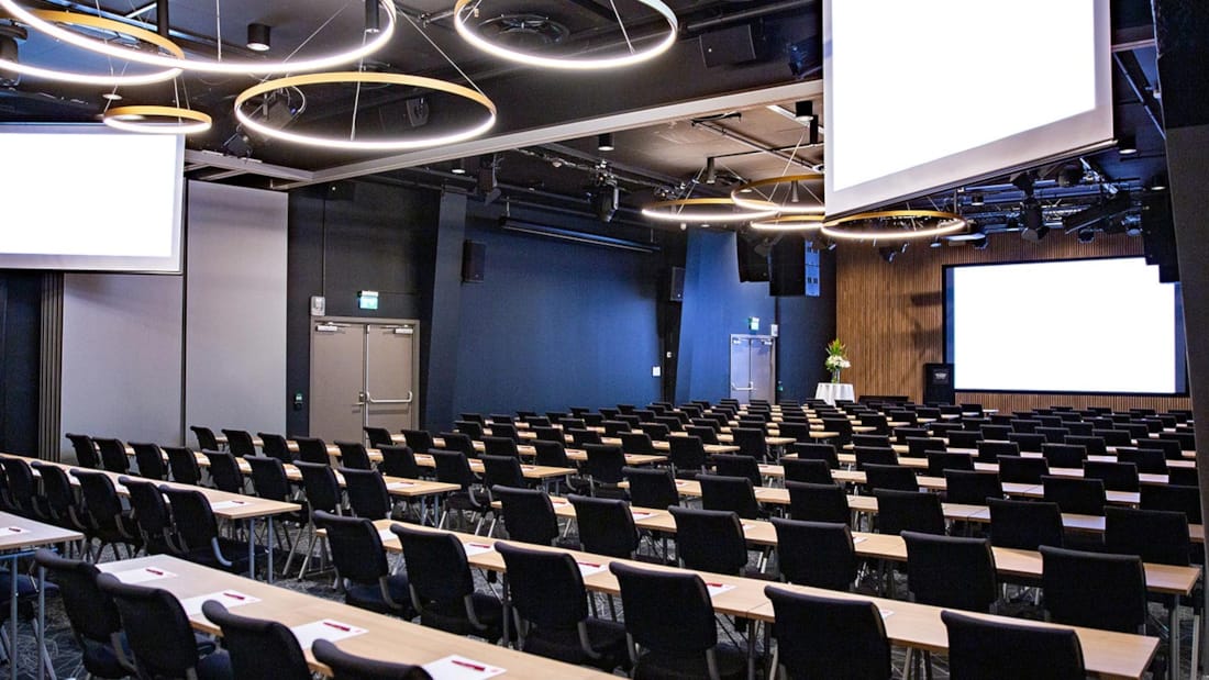 Konferanselokale med plass til 330 personer