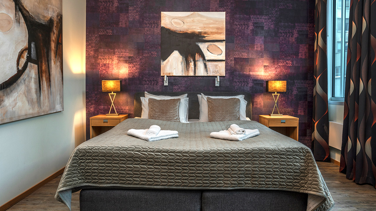 Dobbeltseng p&#xE5; business-rom p&#xE5; Thon Partner Hotel Kungsbron