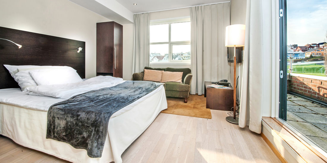 Soverom i leilighet med to soverom, Sandnes Apartments