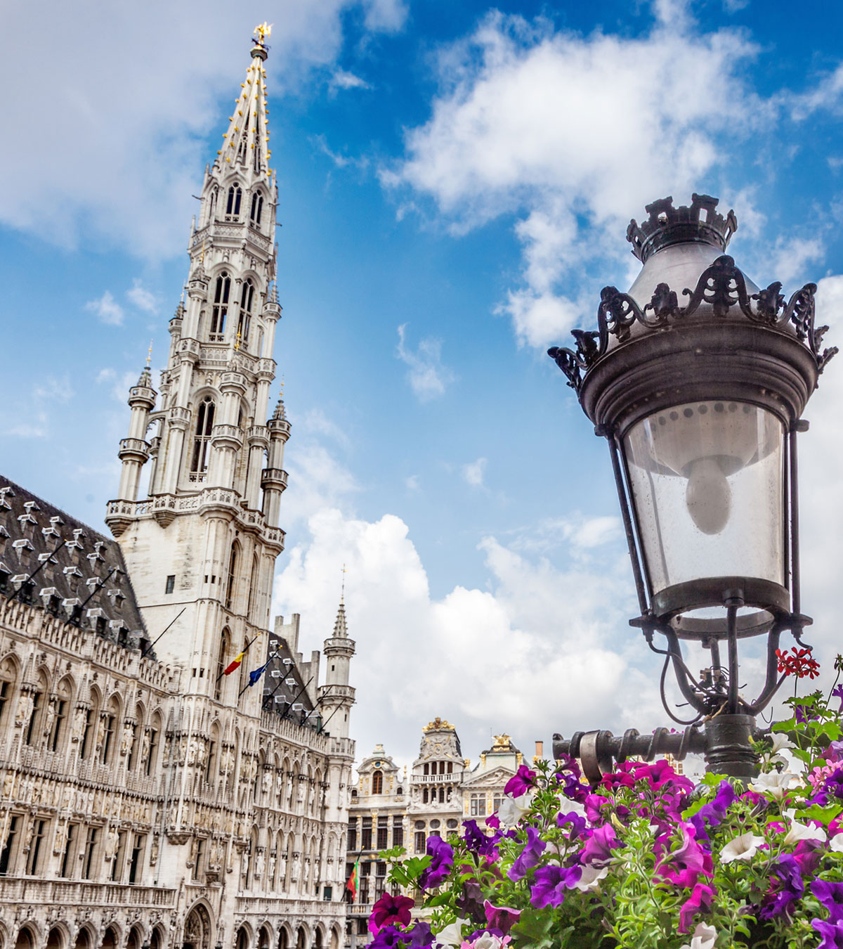 Sommer på Grand Place.