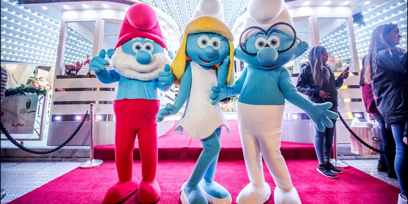 De belgiske karakterene Smurfene
