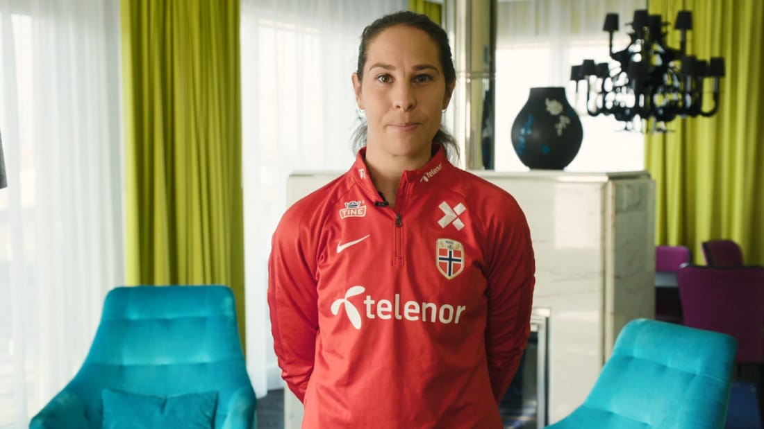 Ingrid Moe Wold fra det norske fotballandslaget