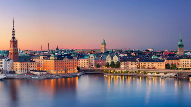 Panoramabilde av Stockholm
