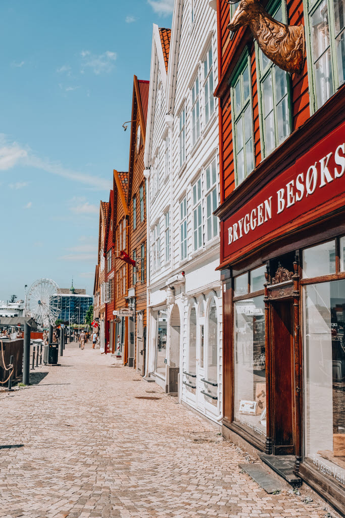 Bryggen i Bergen.