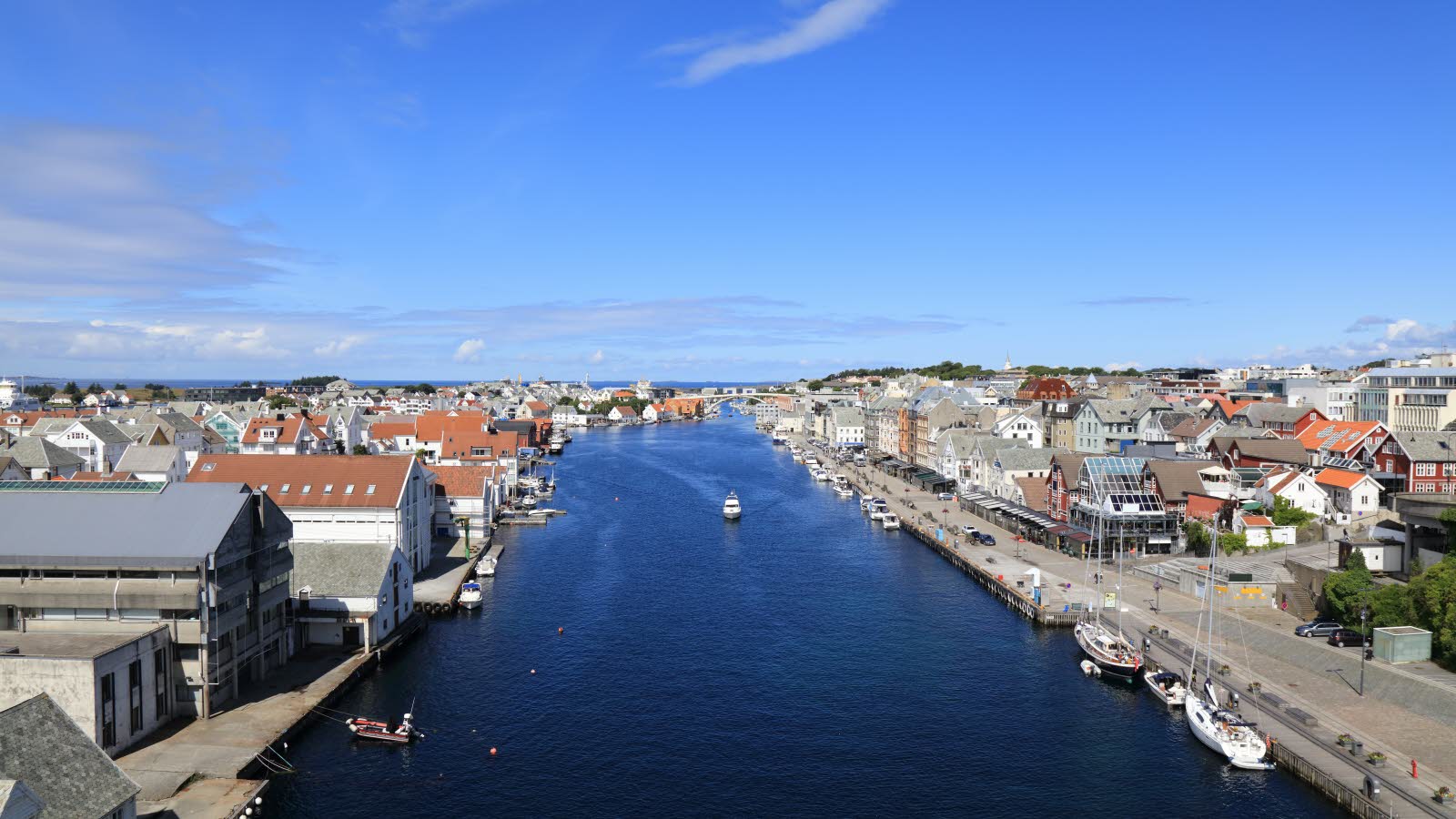 Panoramautsikt fra Haugesund 