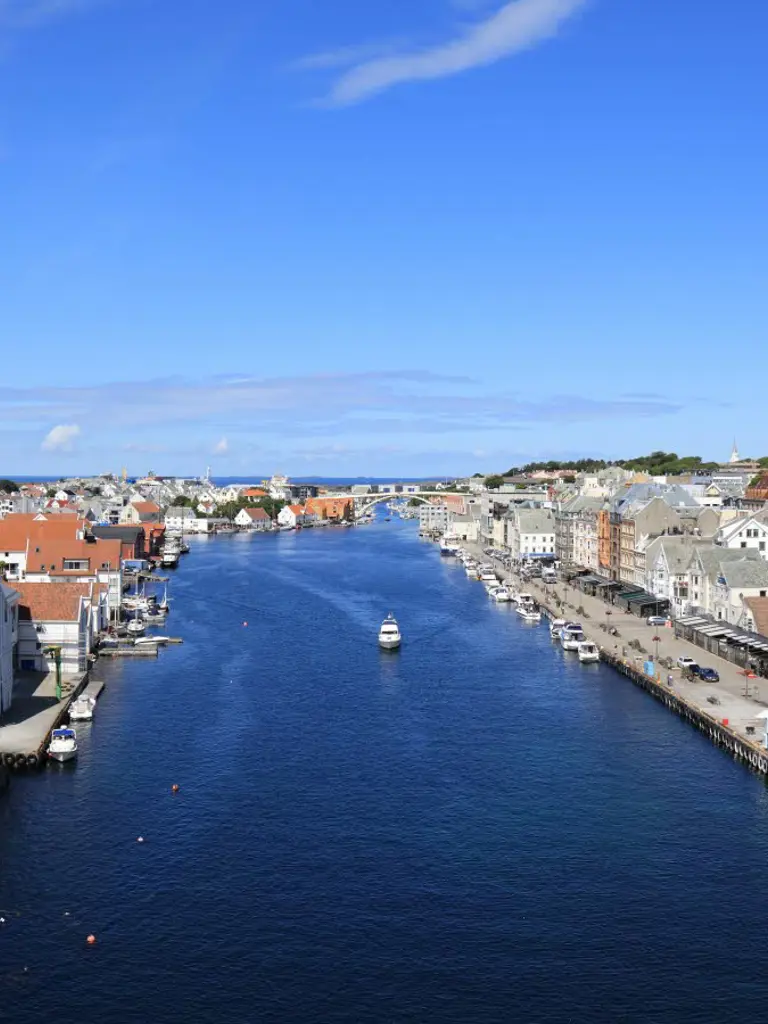 Panoramautsikt fra Haugesund