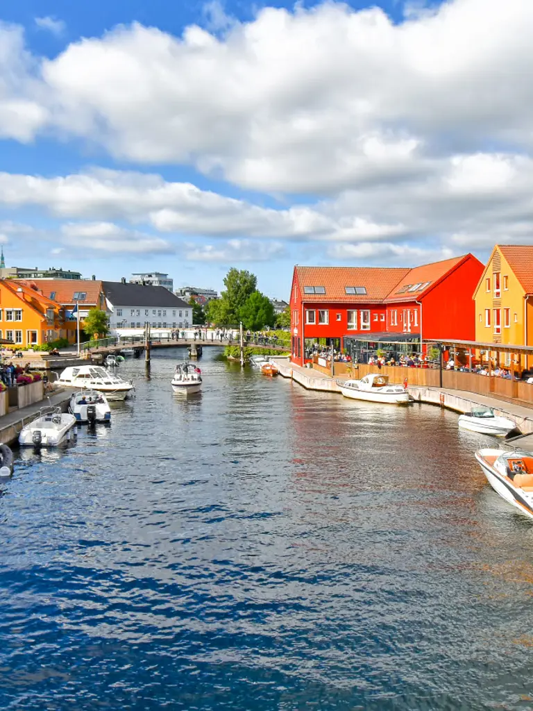 Fiskebryggen i Kristiansand.