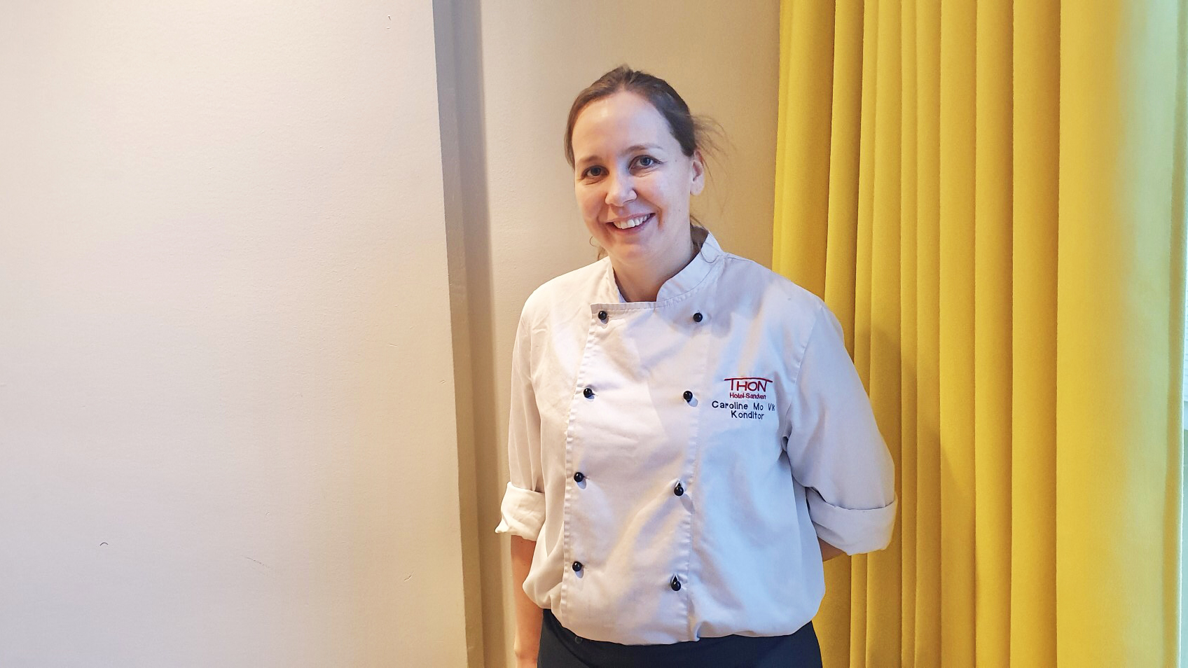 Portrettbilde av Thon Hotel kokken Caroline Mo Vik