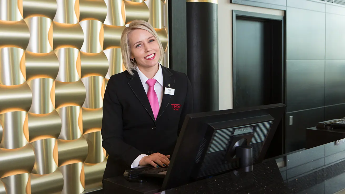 Resepsjonist på Thon Hotel Opera