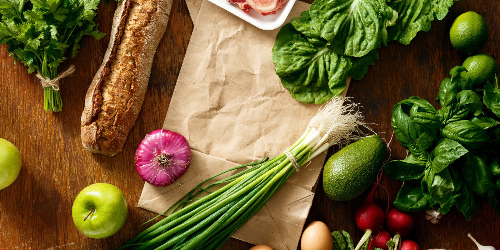 Ferske, fargerike råvarer