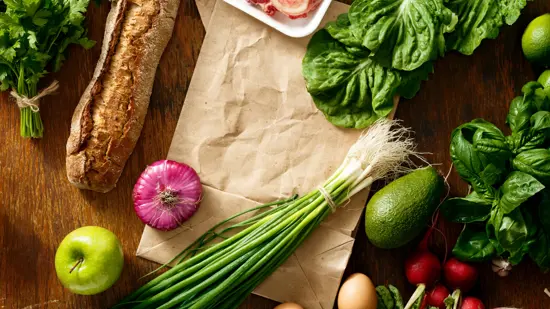 Ferske, fargerike råvarer