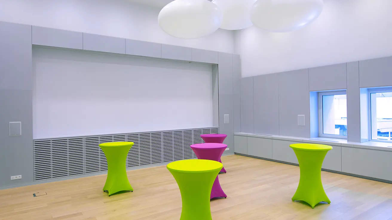 Konferanselokale med plass til 70 personer