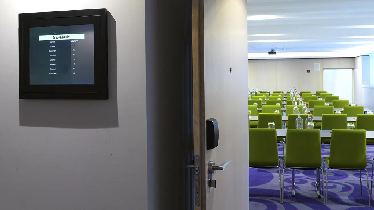 Utenfor konferansesal Germany