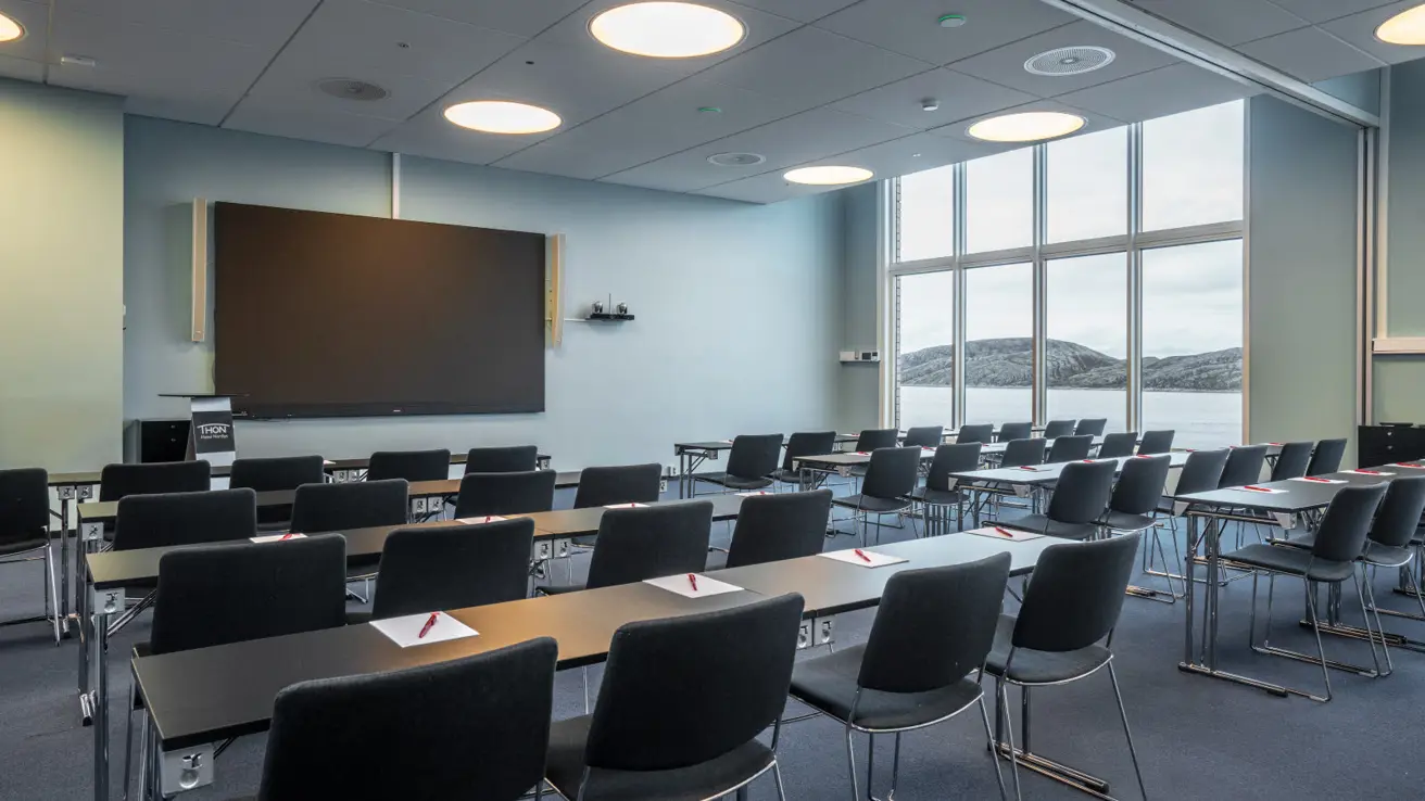 Konferanselokale med plass til 130 personer