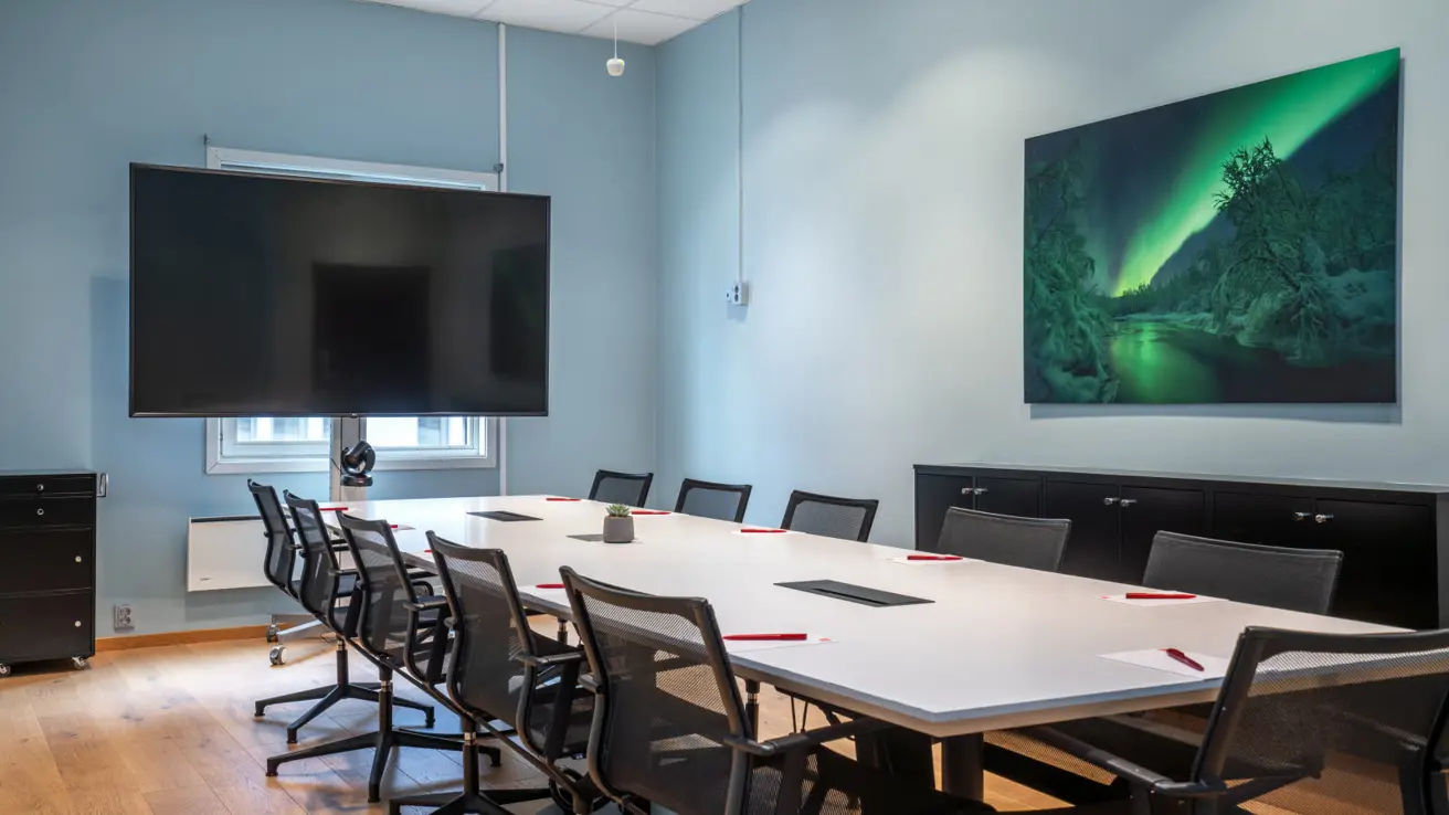 Møterom med plass til 14 personer