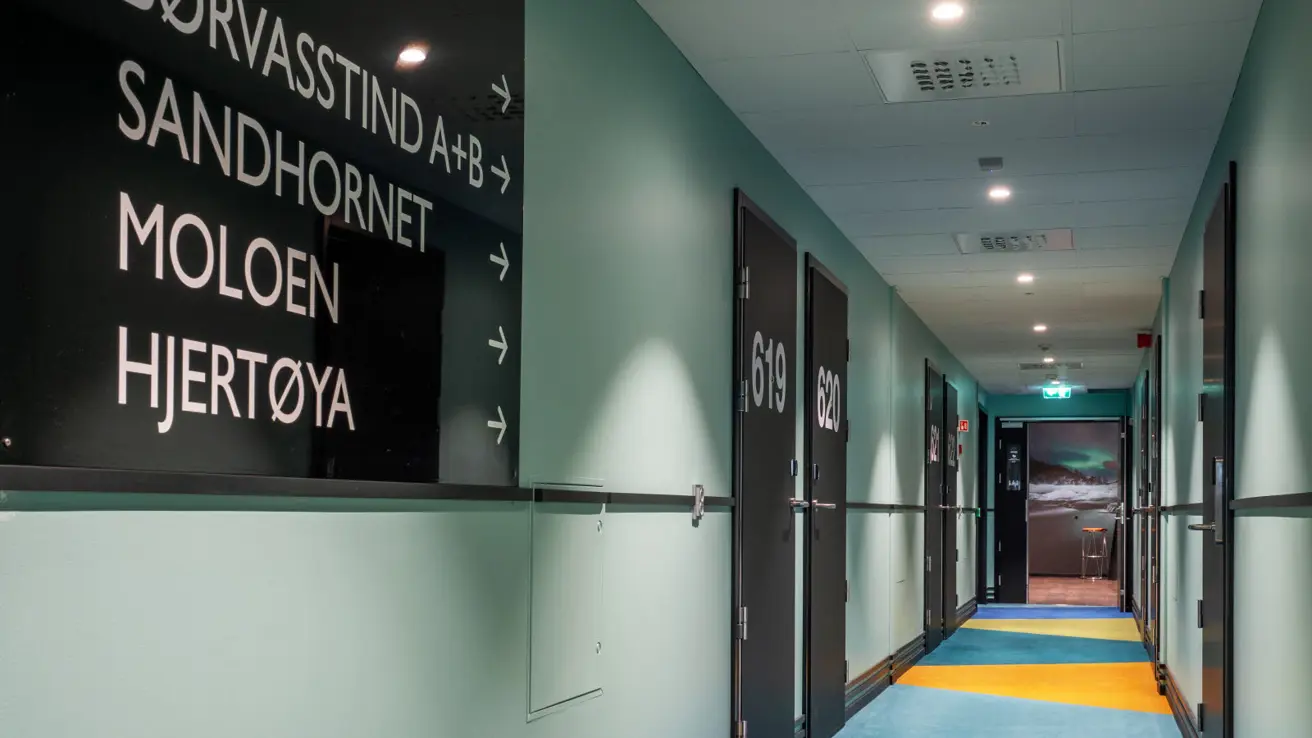 Thon Hotel Nordlys kooridor